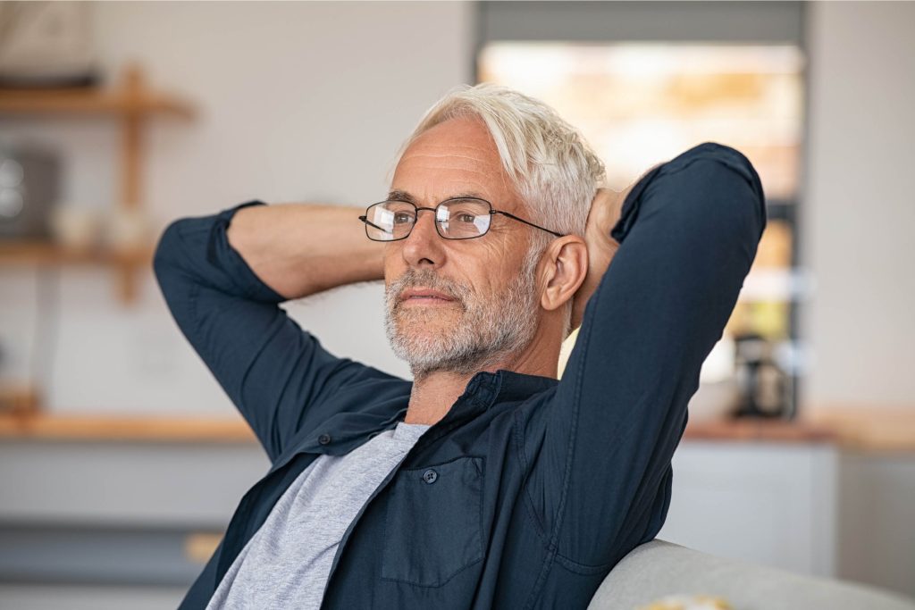 Home 11 Man feeling self confident